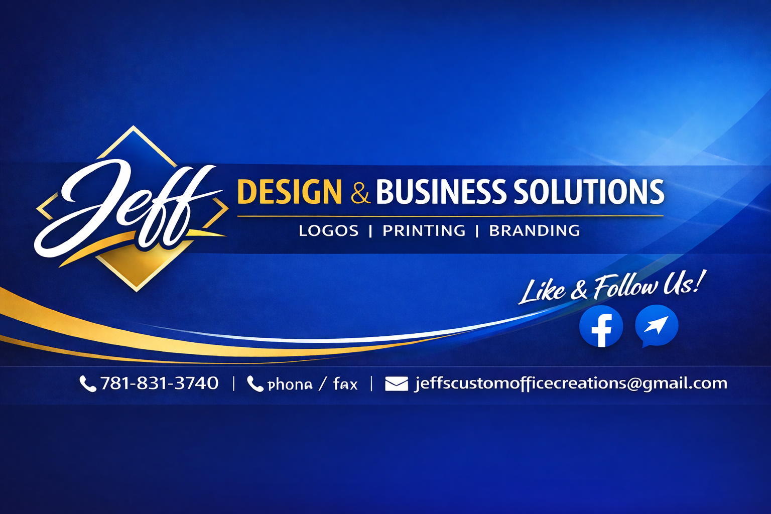 Jeff Design & Business Solutions Banner